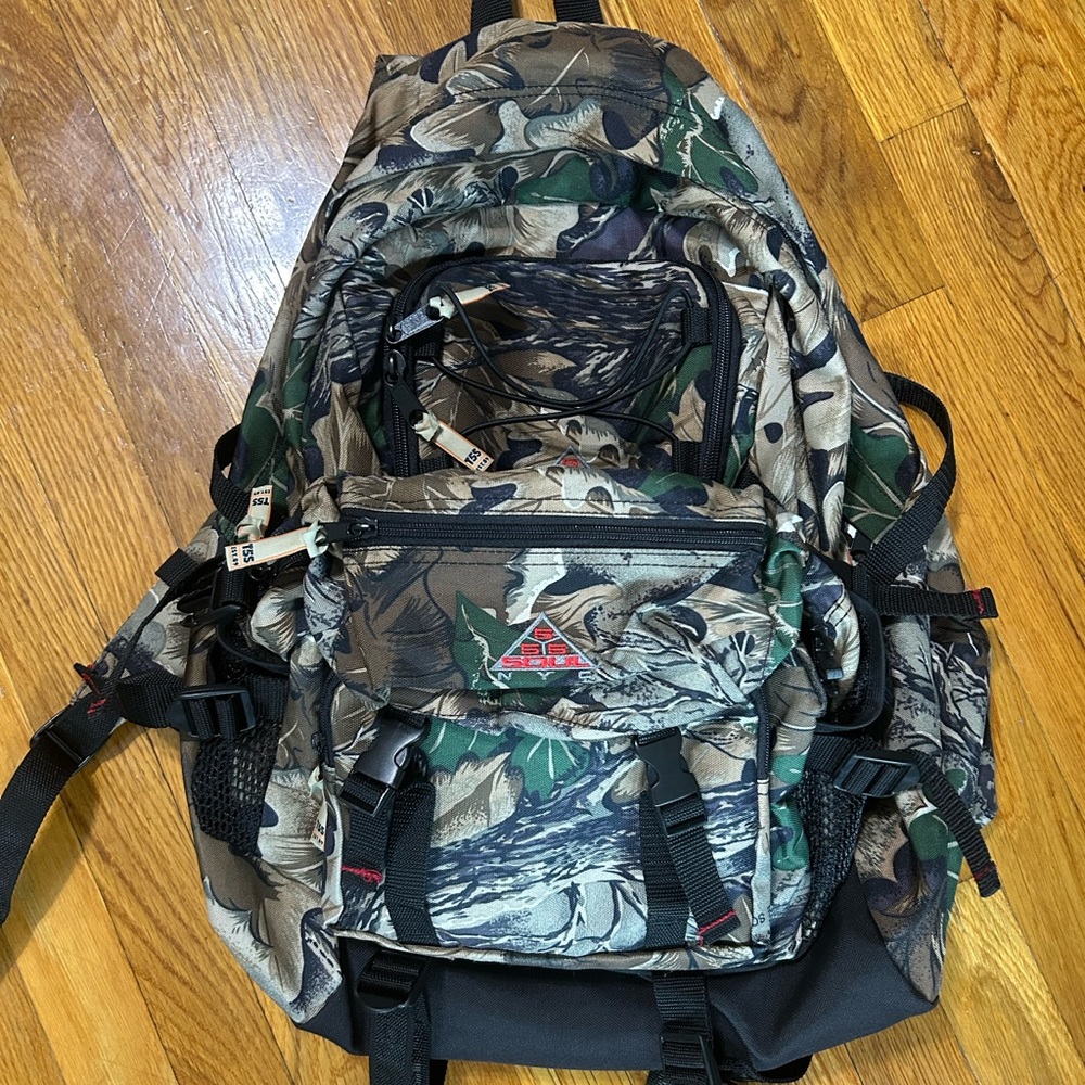 Triple 5 Soul Book bag with detachable hip bag.